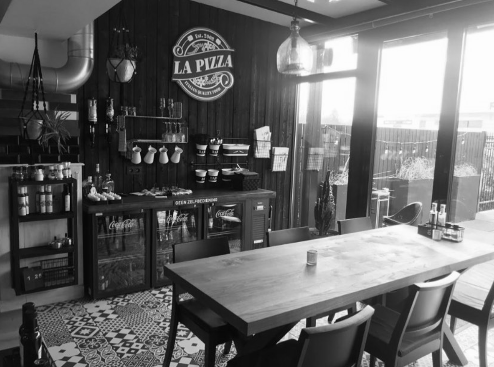 La Pizza - Het vorige restaurant